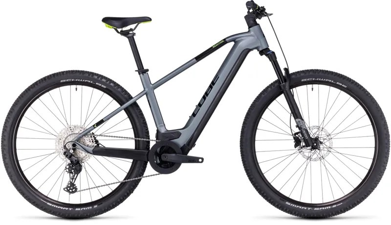 2023 Cube Reaction Hybrid Pro 750 Hardtail E-MTB - Grey/Green