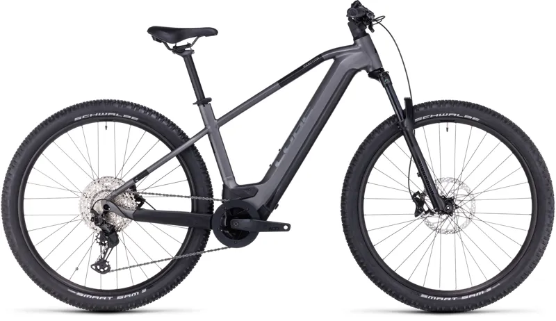 2023 Cube Reaction Hybrid Race 750 Hardtail E-MTB - Grey/Metal