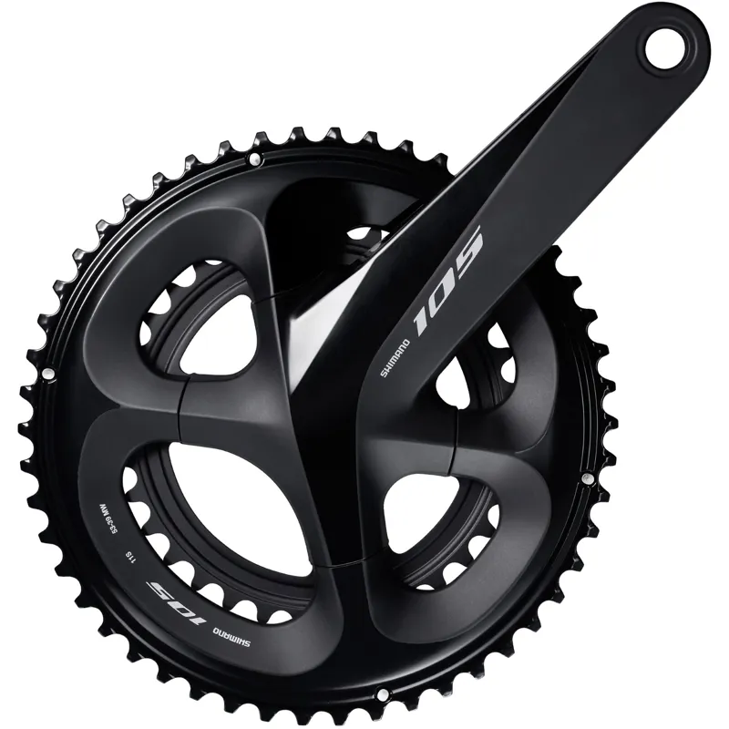 Shimano 105 R7000 50/34 Road Chainset 175mm Black