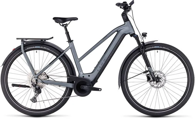 2023 Cube Kathmandu Hybrid Pro 750 Trapeze Electric Bike - FlashGrey/Black