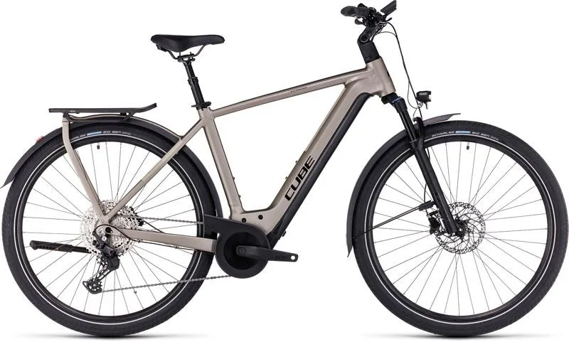 2023 Cube Kathmandu Hybrid Pro 750 - Electric Hybrid Bike - FlashStone/Black 