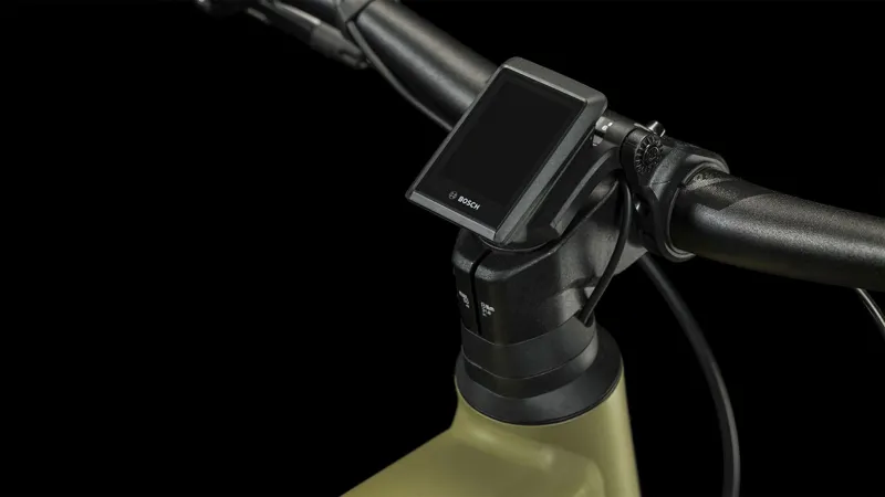 2023 Cube Reaction Hybrid Race 625 Easy Entry Hardtail E-MTB - Olive/Green-6