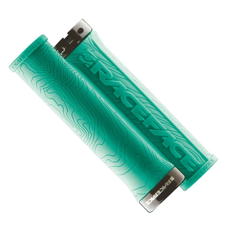 Race Face Half Nelson Lock On Grips in Green