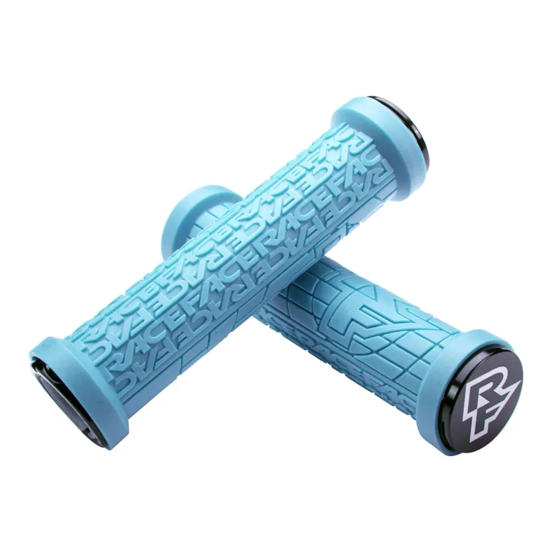 2020 Race Face Grippler Limited Edition Lock-On Grips in Blue