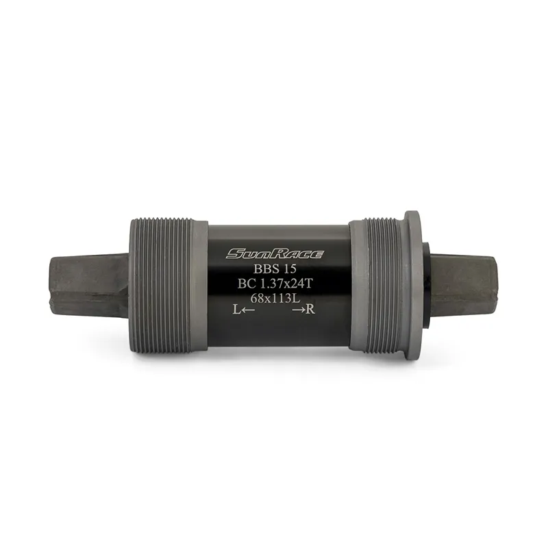 Sunrace BBS15 MTB Bottom Bracket in Black/Silver-1