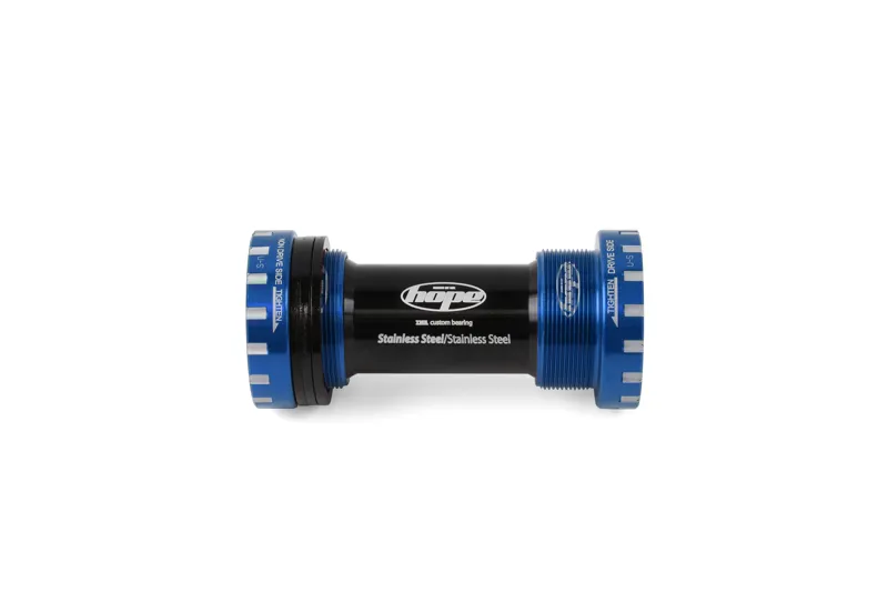 Hope Stainless Steel 68/73mm Bottom Bracket in Blue
