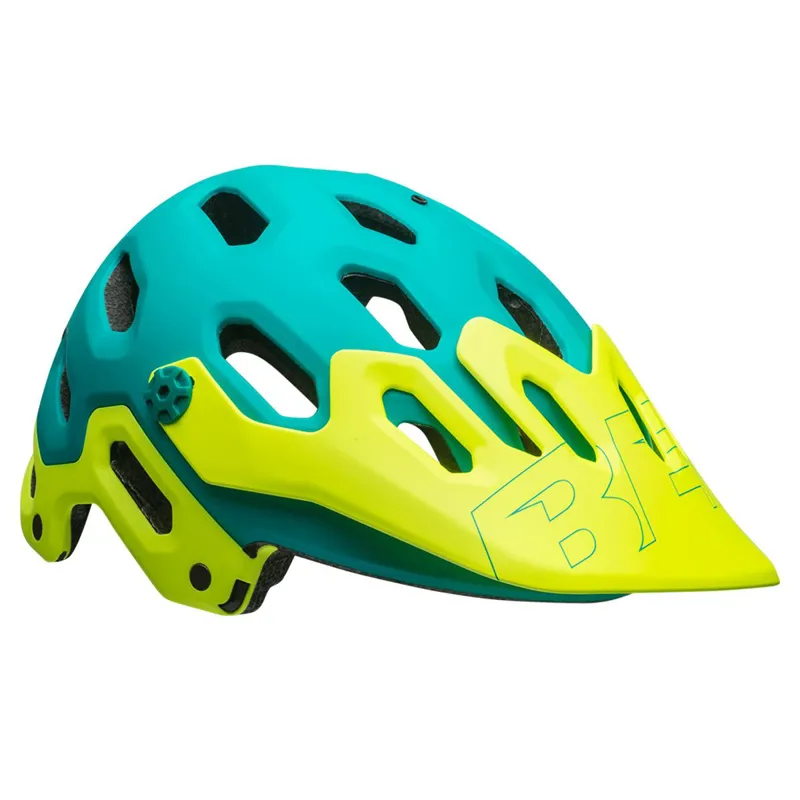 2021 Bell Super 3 Mountain Bike Helmet in Green