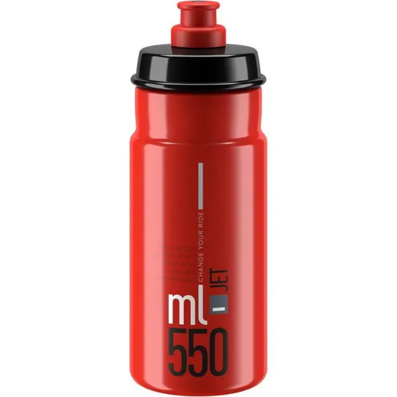 Elite 550ml Jet Bottle in Red