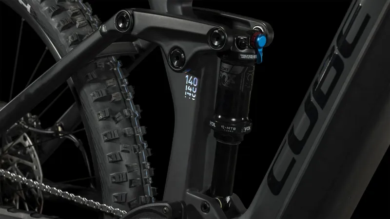 Cube Stereo Hybrid 140 HPC SLX 750 Carbon Full-Sus E-MTB - Carbon/Reflex-5