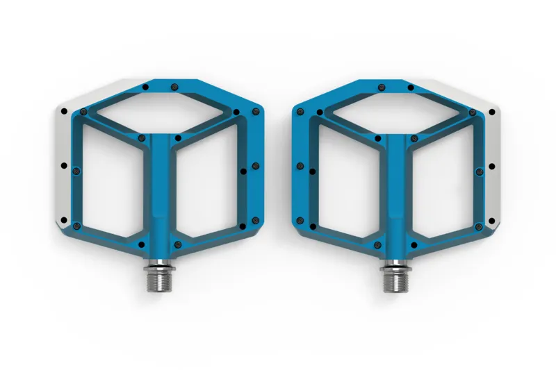 Acid Flat A2-IB Pedals in Blue