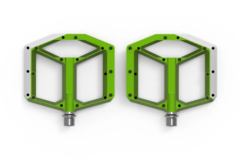 Acid Flat A2-IB Pedals in Green