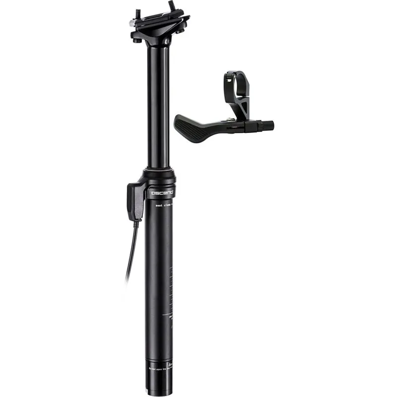 Brand-X Ascend II 105mm 27.2mm 2x Lever Dropper Seatpost in Black