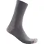 Castelli Bandito Wool 18 Socks in Nickel Grey