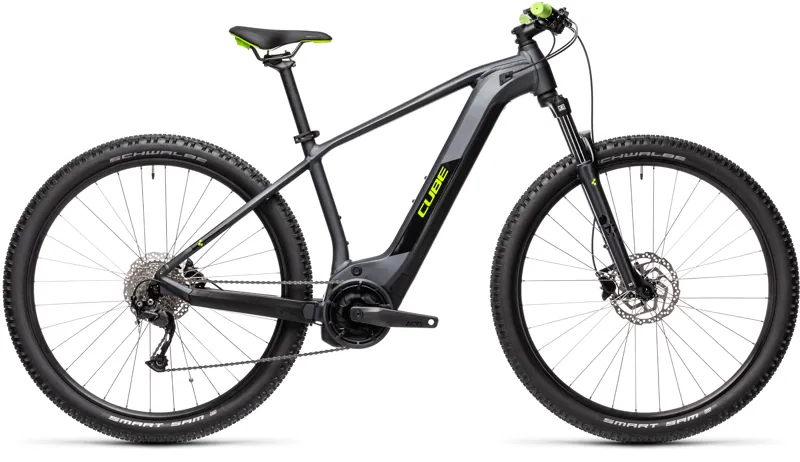 2021 Cube Reaction Hybrid Performance 500 Electric Bike in Black