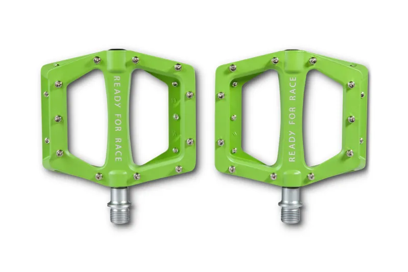 RFR Flat Race Pedals in Green