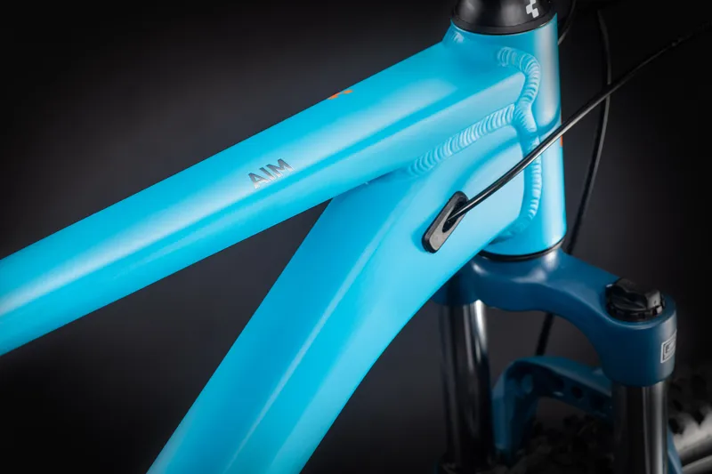 2021 Cube Aim Mountain Bike in Blue-4