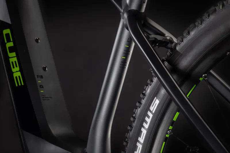 2021 Cube Reaction Hybrid Performance 500 Electric Bike in Black-2