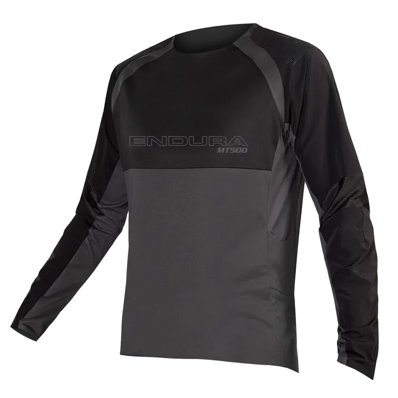 Endura MT500 Burner Long Sleeved MTB Jersey - Black