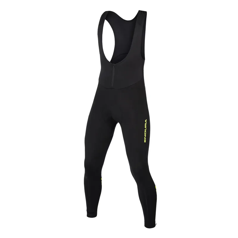 Endura Windchill Cycling Bibtights - Black / Yellow