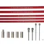Campagnolo Ergopower Replacement Cable Set in Red
