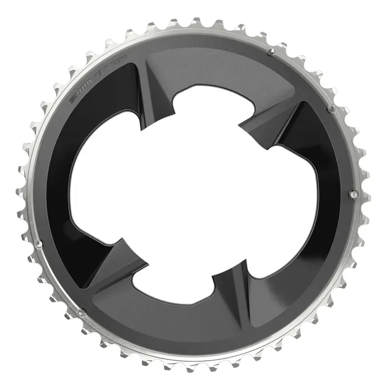 SRAM Rival AXS 107-bbd 2x12-speed Road C-ring w/ Cover Plate in Black