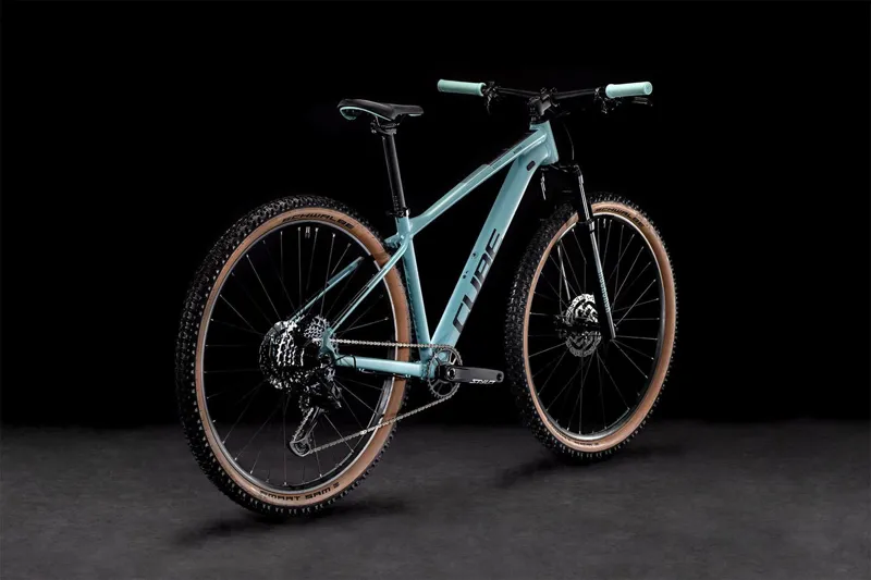 Cube Access WS SL Womens Hardtail Mountain Bike - Oldmint / Black-8