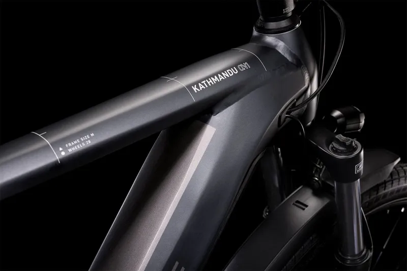 Cube Kathmandu Hybrid One 500 Electric Bike - Grey-5