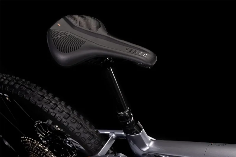 Cube Stereo Hybrid 160 HPC SL 750 27.5Inch Full-Sus Carbon E-MTB - Silver/Orange-4