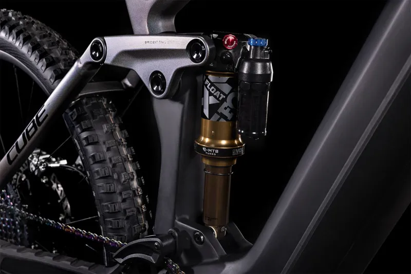 2022 Cube Stereo Hybrid 160 HPC SLT 625 27.5 Full-Sus Electric MTB - Small - Silver-3