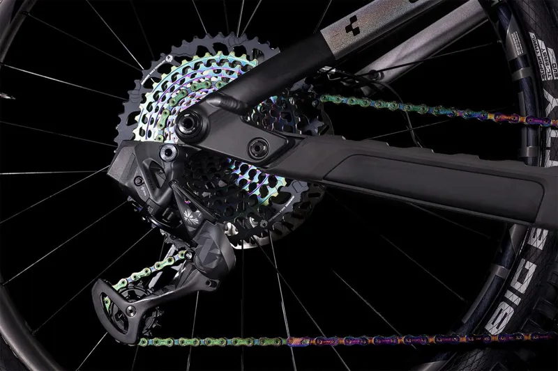 2022 Cube Stereo Hybrid 160 HPC SLT 625 27.5 Full-Sus Electric MTB - Small - Silver-1