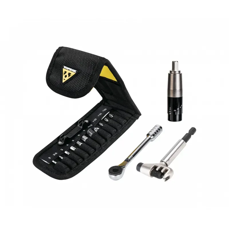 Topeak Ratchet Rocket Lite NTX+ Ratchet Tool Set - Black/Silver