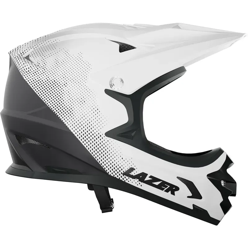 Lazer Phoenix+ Full-Face MTB Helmet - Black / White-1