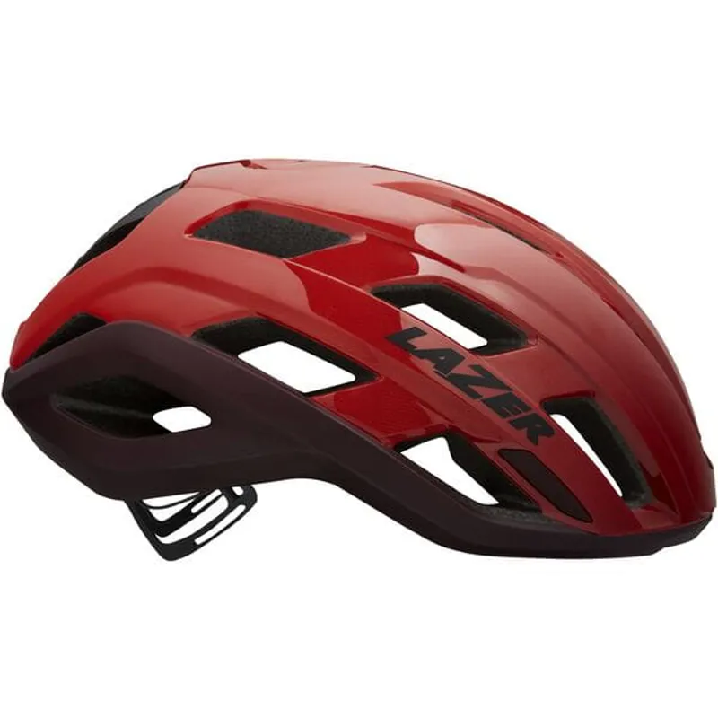 Lazer Strada KinetiCore Road Cycling Helmet - Red