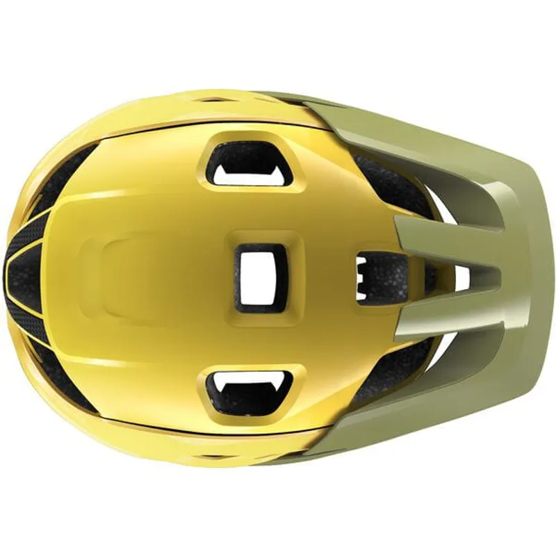 Lazer Jackal KinetiCore Helmet in Gold/Green-3
