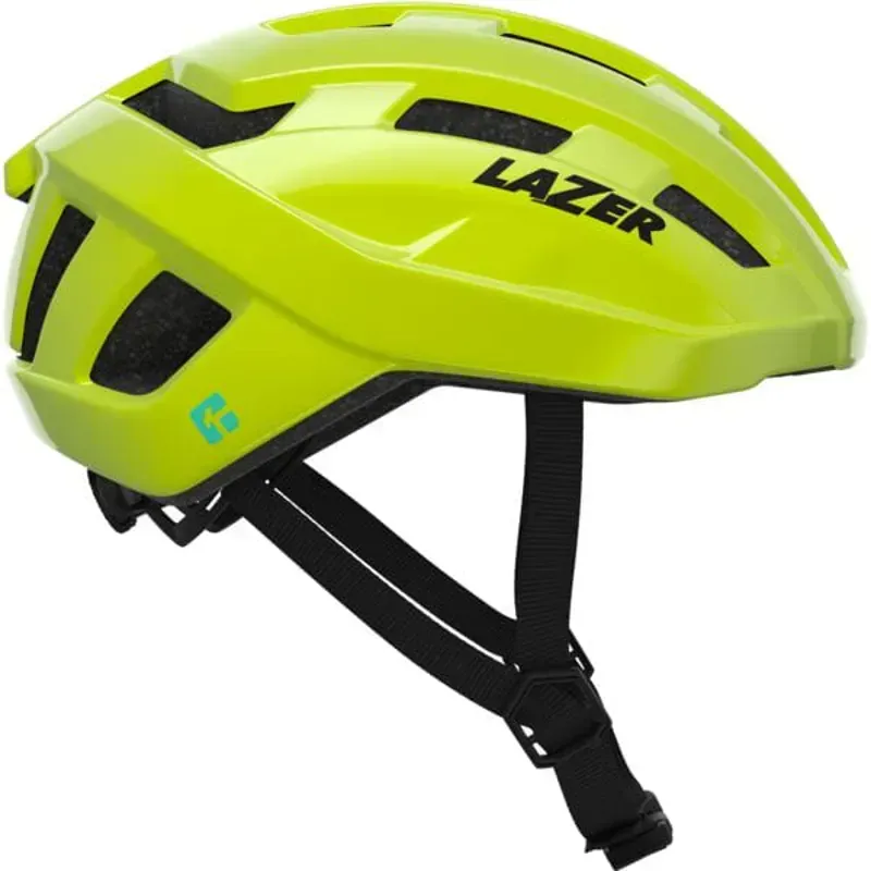 Lazer Tempo KinetiCore Helmet in Flash Yellow