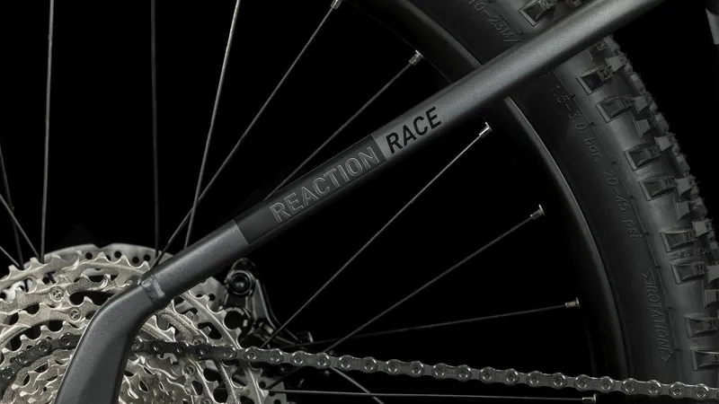 2023 Cube Reaction Hybrid Race 750 Hardtail E-MTB - Grey/Metal-3