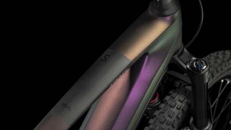 2023 Cube Stereo Hybrid 160 HPC SLX 750 Carbon Full-Sus E-MTB - Molotov/Grey -6