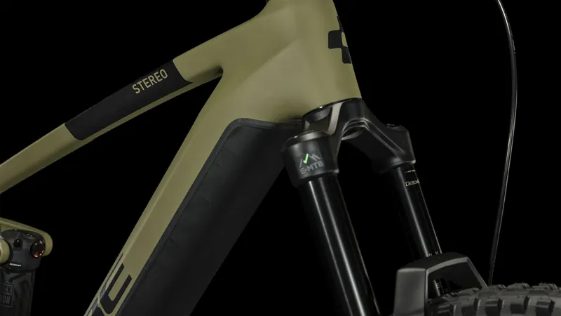 2023 Cube Stereo Hybrid 160 HPC Race 750 27.5Inch Carbon Full-Sus E-MTB - Green-4