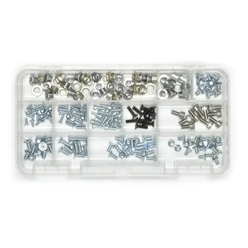 Wheels Manufacturing Derailleur Hanger Fastener Assortment in Clear-2