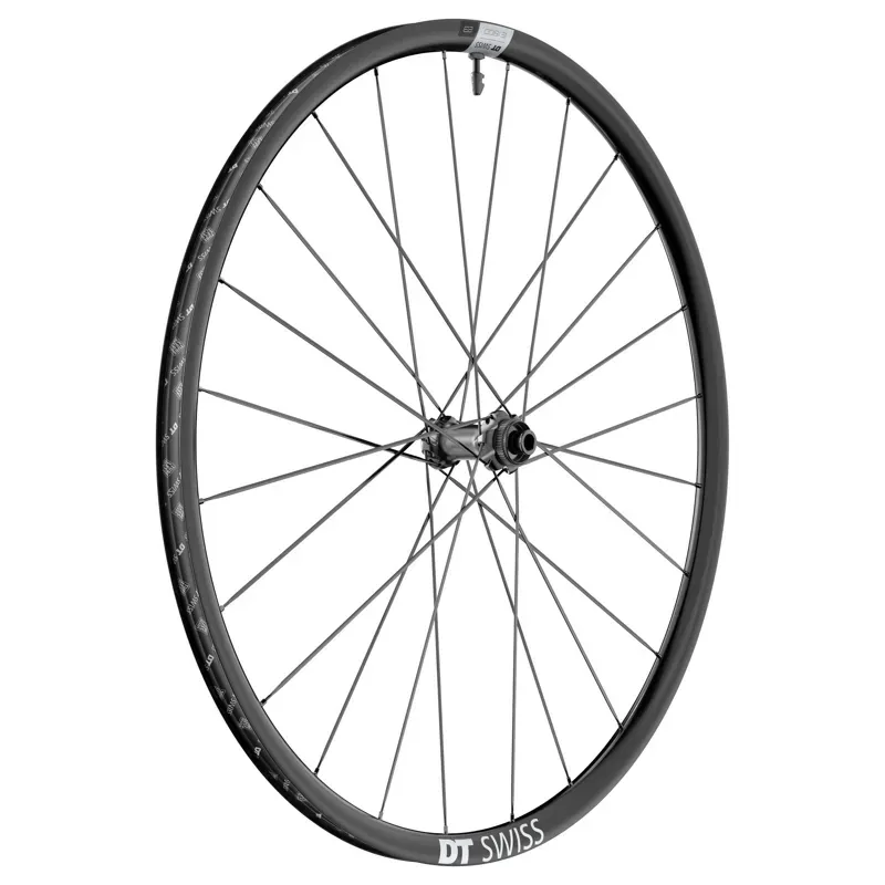 DT Swiss E 1800 Spline 23 700c 12x100 Disc Front Wheel in Black