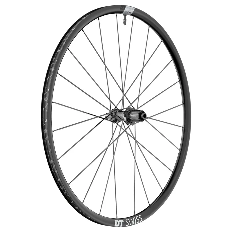 DT Swiss E 1800 Spline 23 700c 12x142 HG11 Rd Disc Rear Wheel in Black