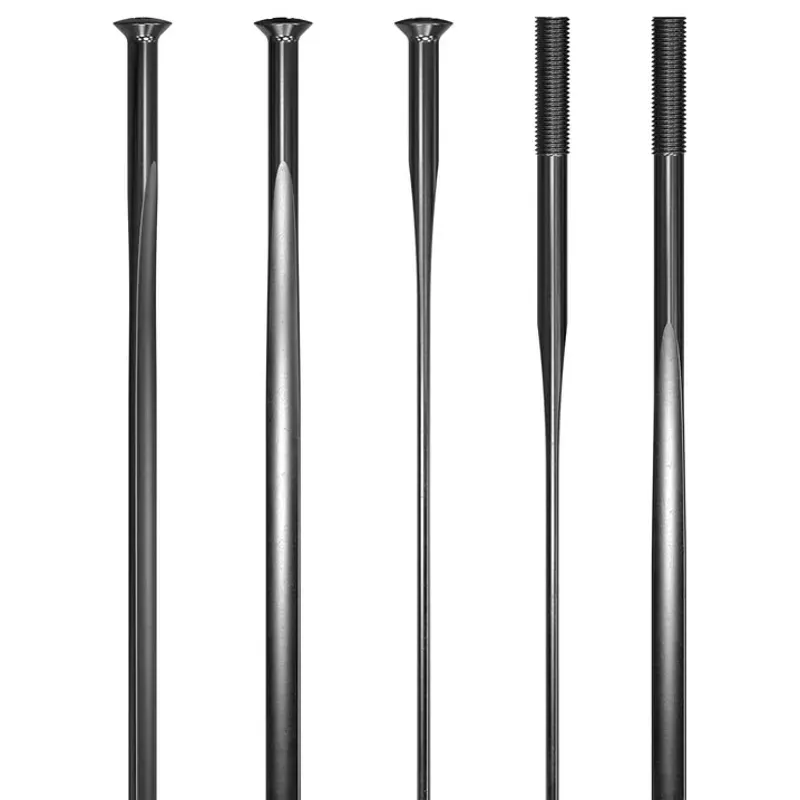 DT Swiss Aerolite 306mm SP Bladed Spokes in Black