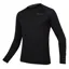 Endura BaaBaa Blend Long Sleeve Cycling Baselayer - Black