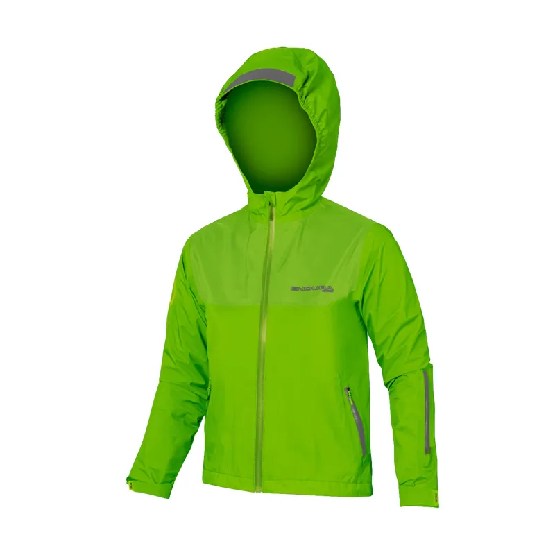 Endura MT500 JR Kids Waterproof Jacket - Green