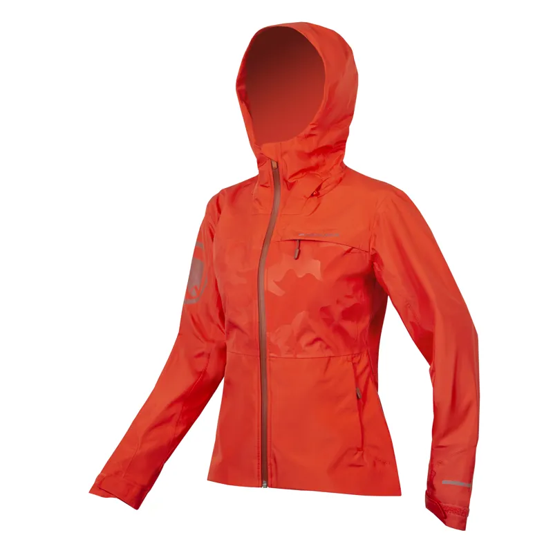 Endura SingleTrack II Women's Jacket in Paprika