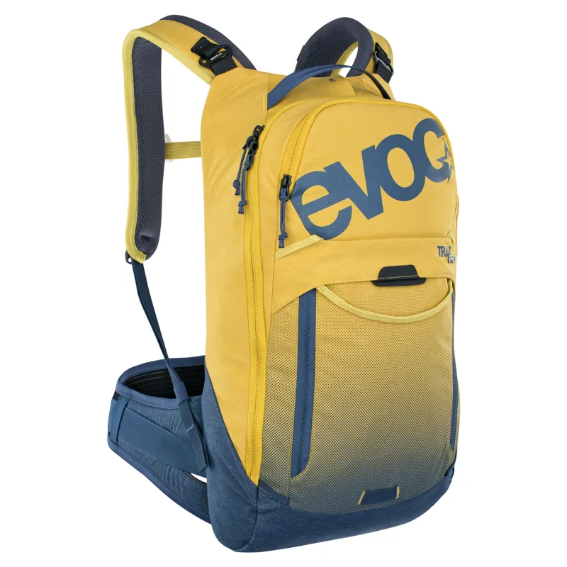 Evoc Trail Pro 10L Protector Backpack in Yellow