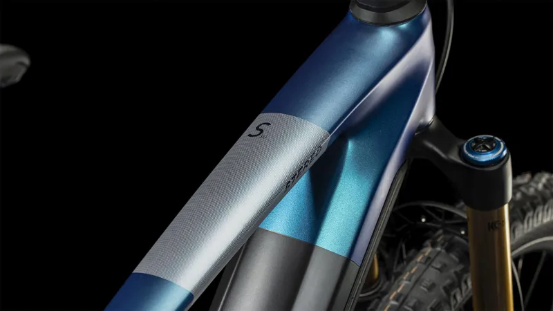 2023 Cube Stereo Hybrid 140 HPC SLT 750 Carbon Full-Sus E-MTB - Nebula / Carbon-5