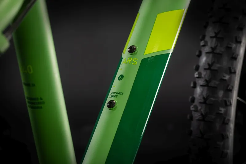 Cube Acid 240 24inch Wheel Kids MTB Bike - Green and Pine-2