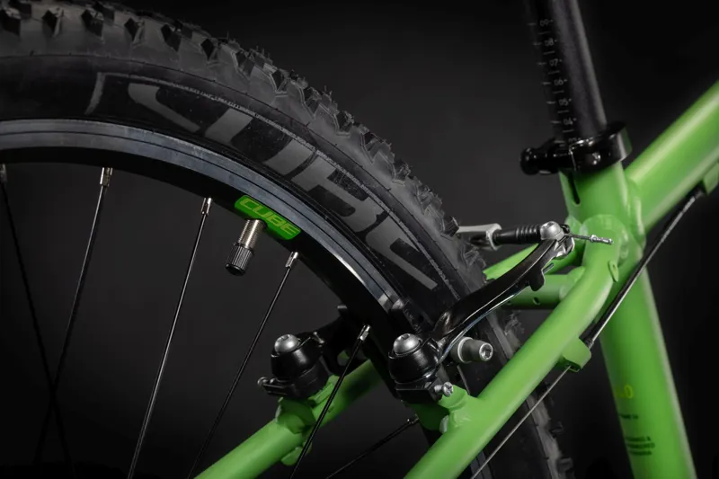 Cube Acid 240 24inch Wheel Kids MTB Bike - Green and Pine-4