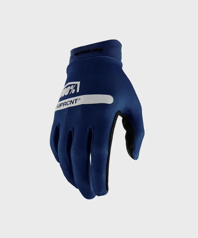 100% Ridecamp Gloves in Blue